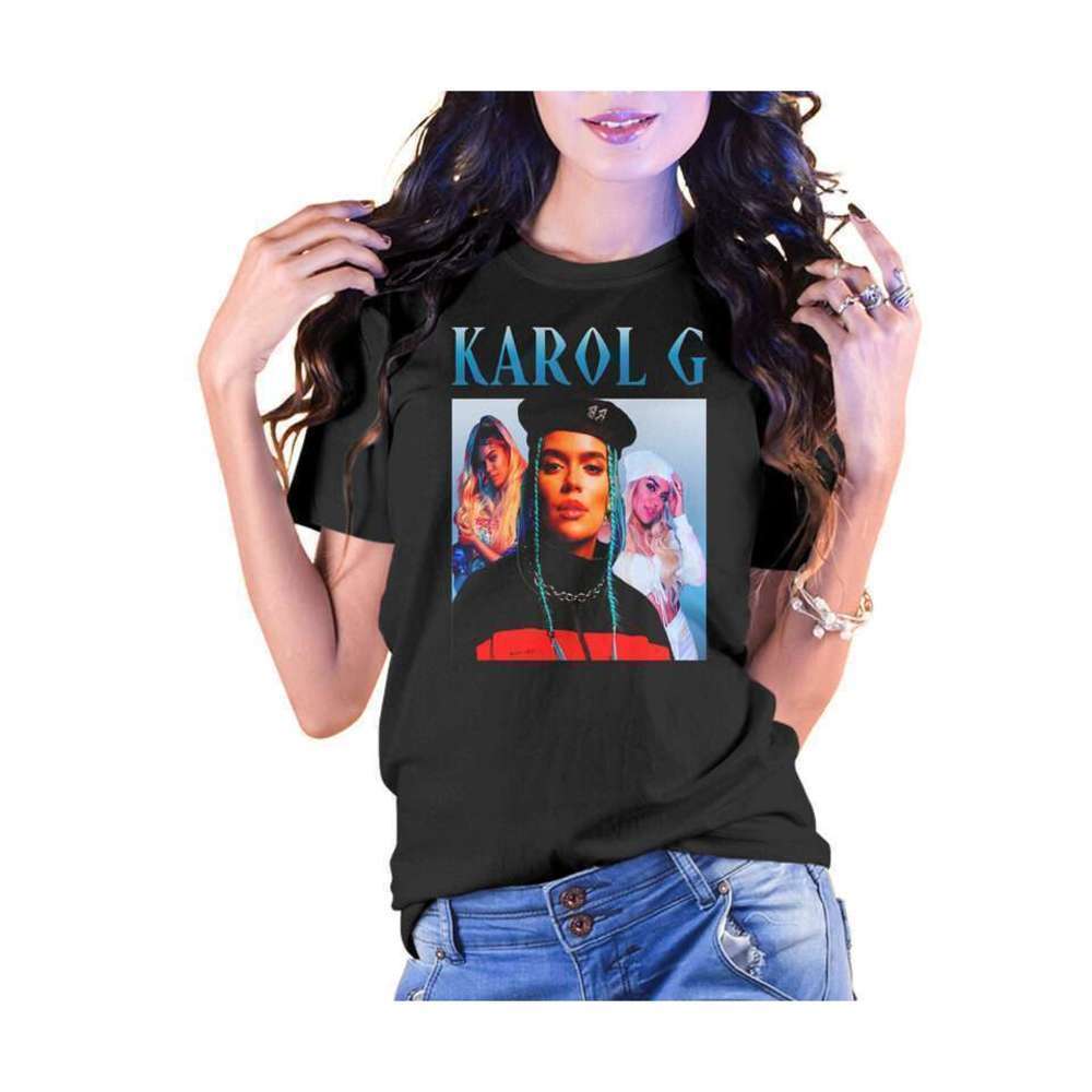 Karol G Latin Pop Reggaeton Music Fan Streetwear T-Shirt